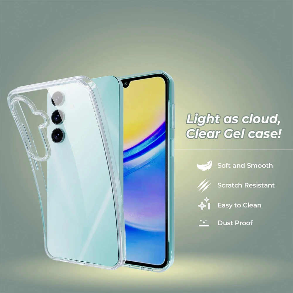 Funda blanda de silicona para Samsung Galaxy A56 A36 A26 A16 A06 A55 A35 A15 A25 A15 A05s A54 A24 A34 A14 A53 A73 A33 A13 A52 A72 5G - imagen 2