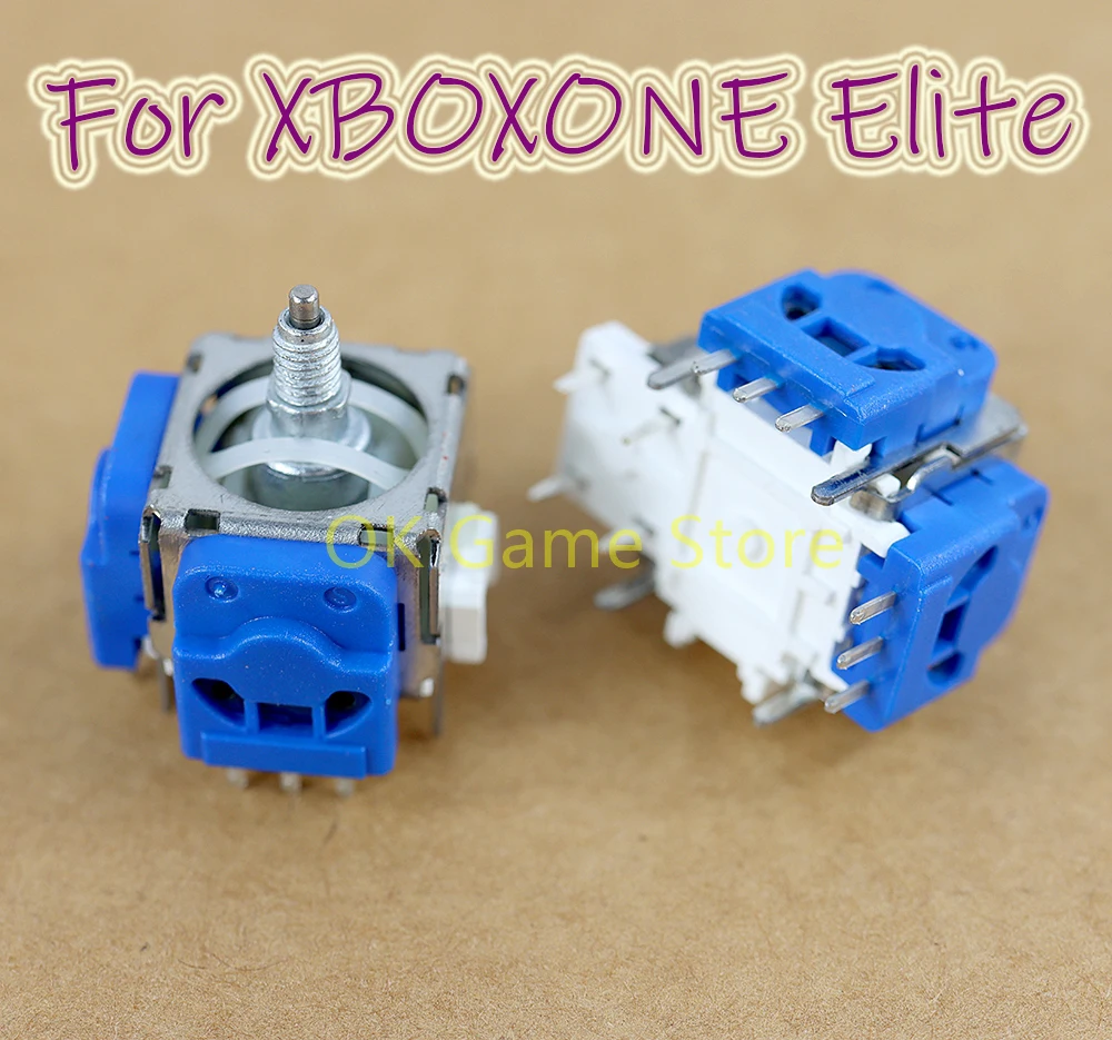 20 piezas para XBOXONE Xbox One Elite 2 V2.0 azul 3D Hall Joystick Rocker Hall electromagnético IC Joystick accesorios de consola de juegos - imagen 3