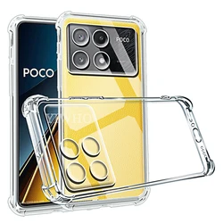 Funda Xiaomi POCO X6 Pro 5G Transparente de TPU Antigolpes