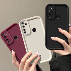 Funda Realme 5 Pro Trasera Mate Sensación de Piel Antigolpes
