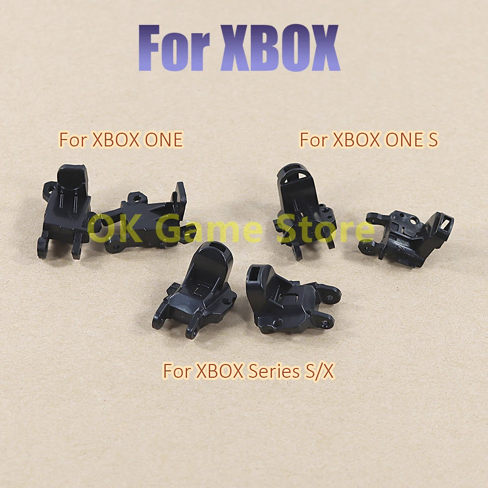 1 Juego de soporte LT RT para XBOX ONE XBOX ONE Slim S para soportes de llaves de la serie XBOX, mango de repuesto para consola de juegos