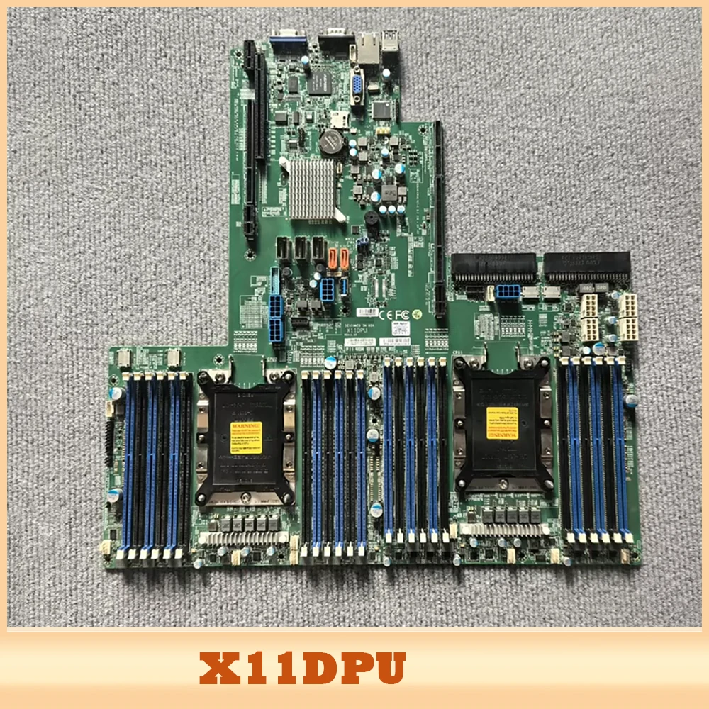X11DPU para supermicro C621 placa base de servidor puerto interno procesadores escalables LGA3647 DDR4 X11DPU - imagen 2