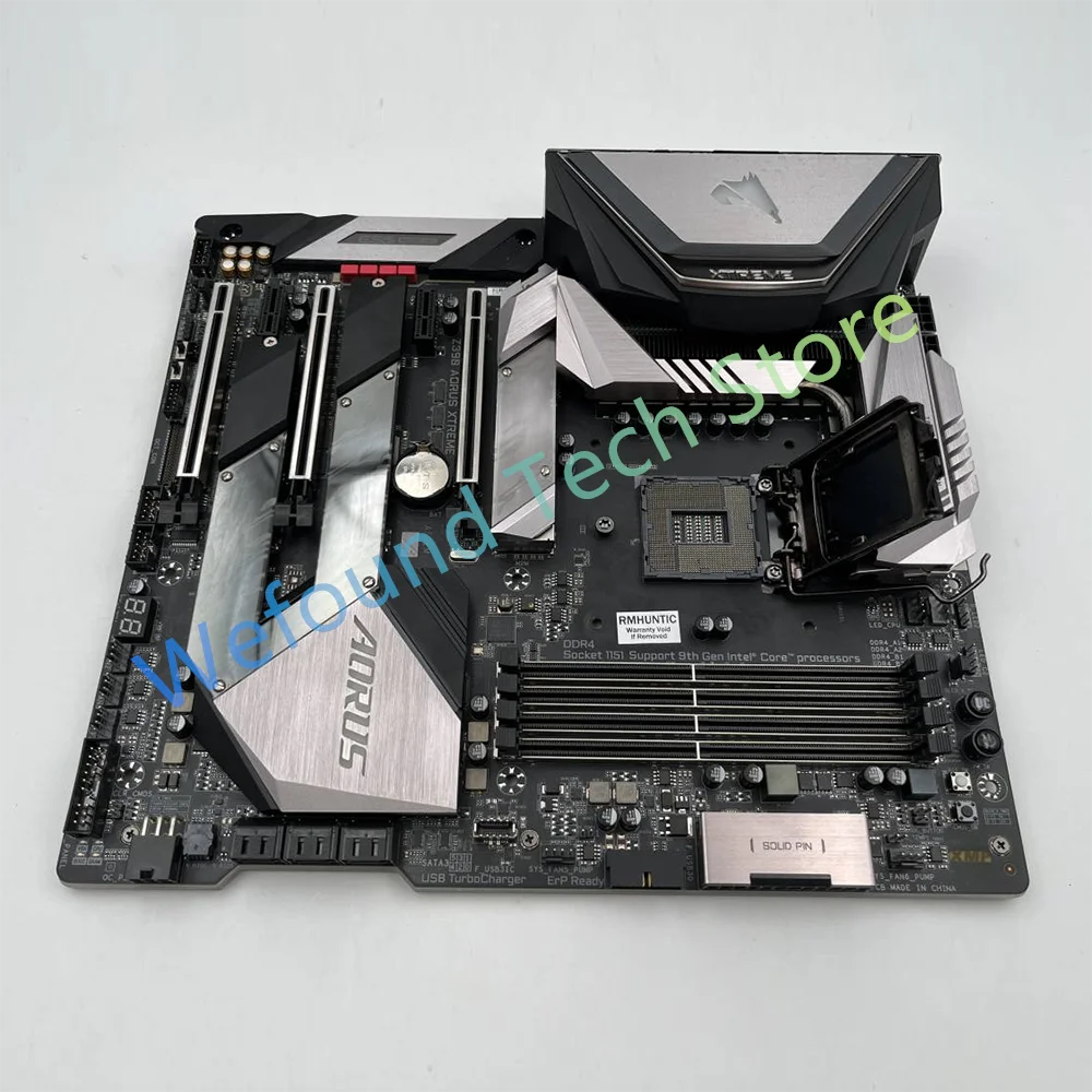 Para placa base de escritorio Gigabyte Z390 LGA1151 4 × DDR4 128GB E-ATX 6 × SATA Z390 AORUS XTREME - imagen 5
