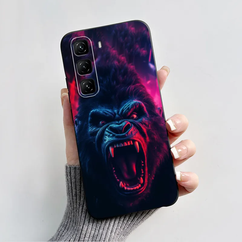 Funda para Infinix Hot 50 Pro Plus Black Myth Wukong funda trasera de protección de silicona suave para Infinix Hot 50Pro + X6881 X6880 Coque - imagen 2