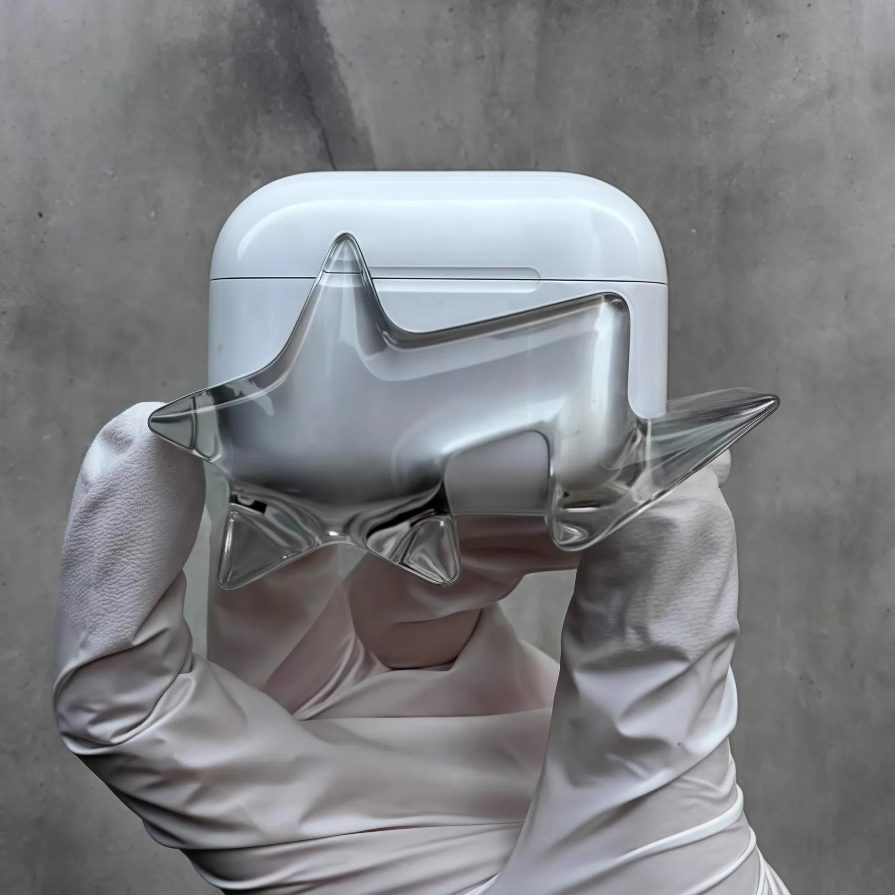 Funda para auriculares Airpods pro con tema de meteorito Original, diseño de decoración de resina, funda protectora personalizada para accesorios Airpodspro1/2 Y2k - imagen 3