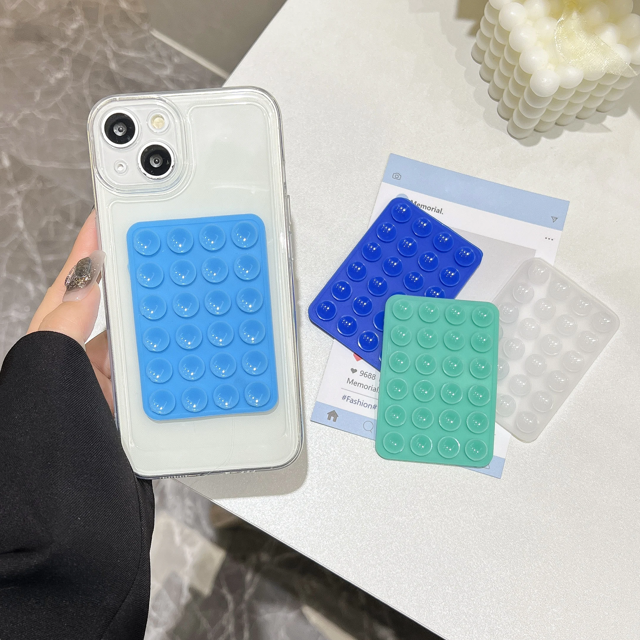 Funda de teléfono para Samsung S21 S20 FE S25 Ultra S24 S23 S22 S10 Plus A55 A56 A36 A33 ventosa Airbag cubierta transparente a prueba de golpes - imagen 5