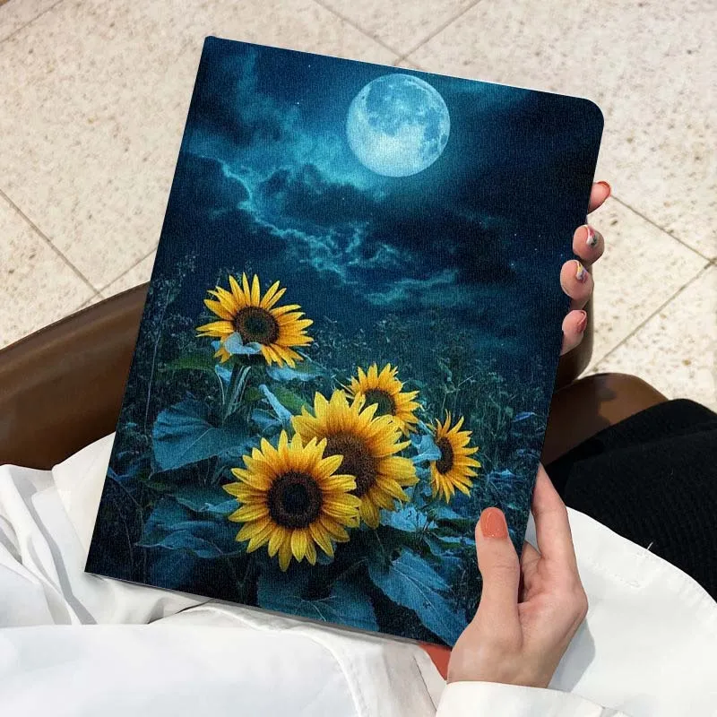 Funda artística de girasol amarillo para Huawei Honor Tab Magic Pad GT 6 X9 X8A X8 V8 V7 9 8 2 3 13,3 10 Pro pulgadas - imagen 4