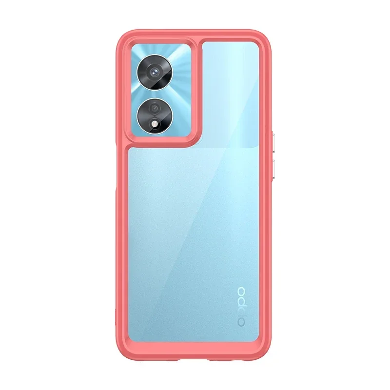 Funda protectora colorida para OPPO A97 5G/57/77/57S/56S/57E/77S/K10 5G/V23/Narzo 50 5G/Q5i/Nord N20 SE/N300 cubierta trasera a prueba de golpes - imagen 4