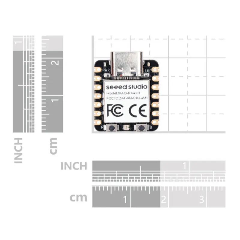 Mini placa de desarrollo RA4M1 basada en 32 bits-Renesas R7FA4M1AB3CFM para Arduino R4 IDE-Ready y SeeedStudio-XIAO - imagen 5