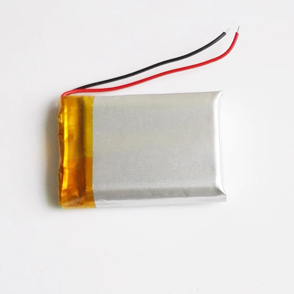 Lote de 10 Uds. De batería recargable de polímero LiPo de 3,7 V, 500mAh, 602535 para GPS, PSP, DVD, grabadora Bluetooth, altavoz, libros electrónicos, cerradura inteligente - imagen 2