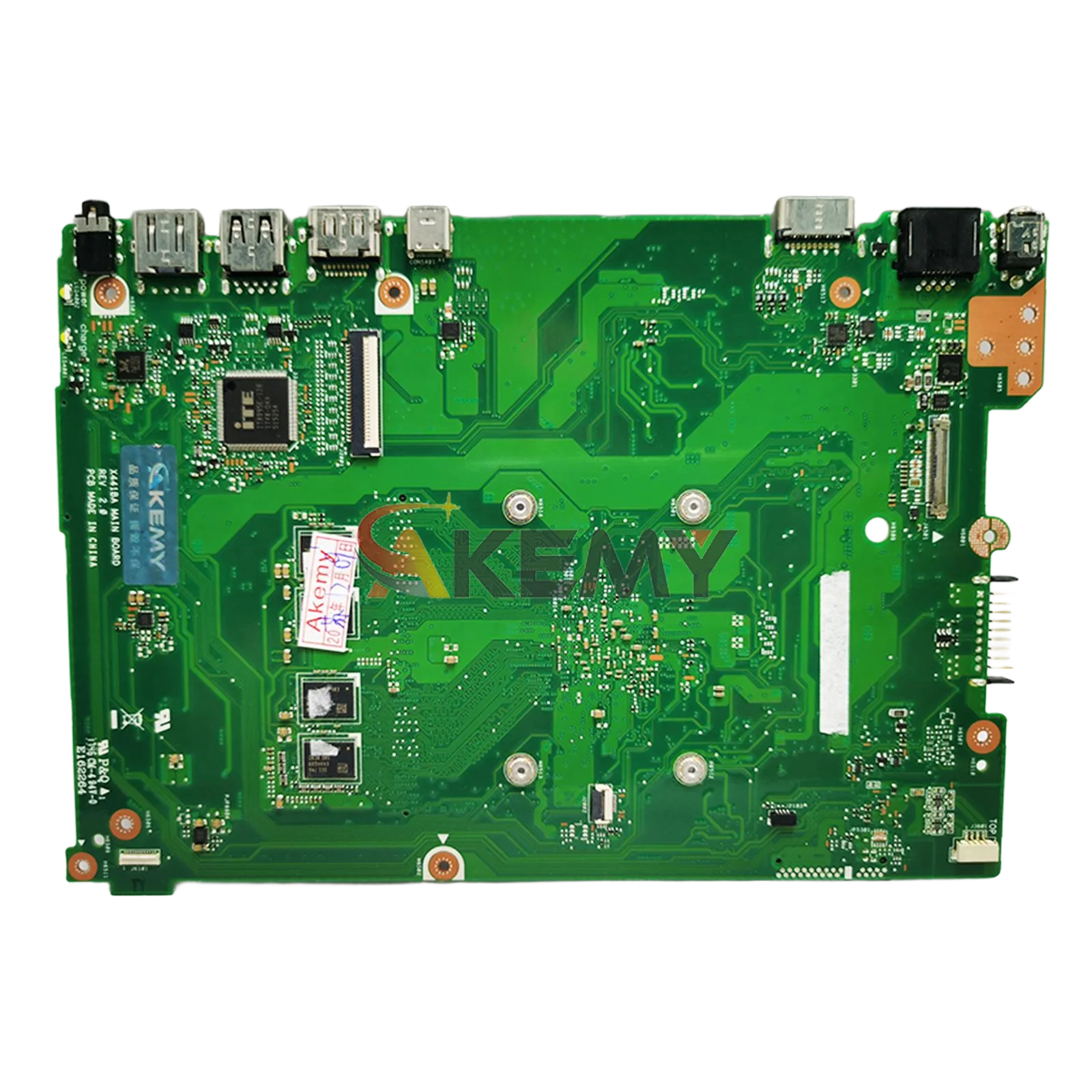 Placa base para ordenador portátil X441BA para ASUS VivoBook F441B A441B X441BA X441B placa base para portátil con CPU A6 A8 A9 pruebas OK envío rápido - imagen 2