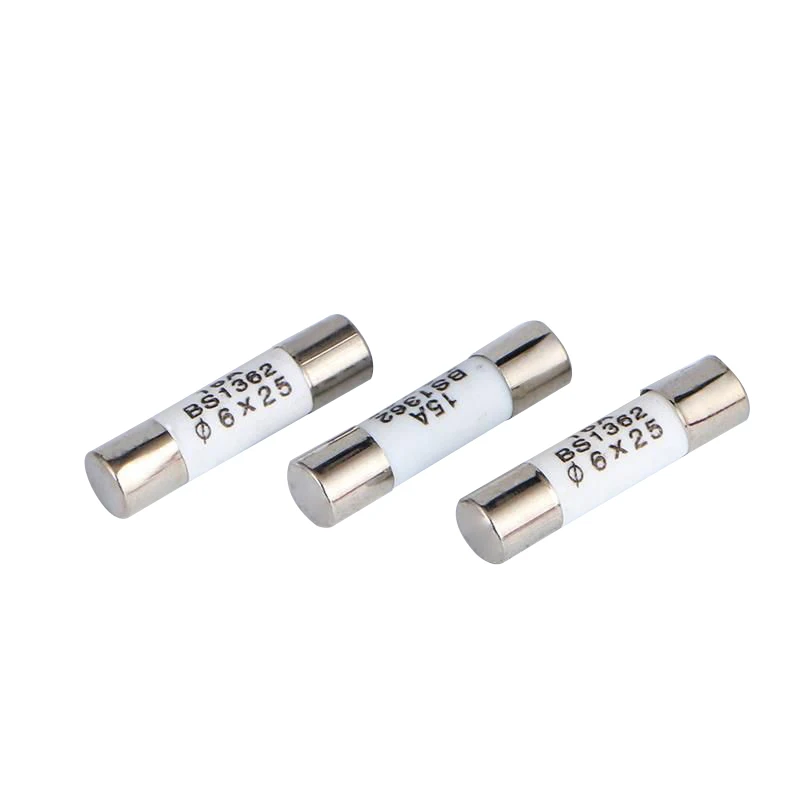 10 Uds R057 6*25mm fusible cerámico de soplado rápido 6x25 fusible 250V 0.5A 1A 2A 3A 4A 5A 6A 8A 10A 13A 15A 16A 20A 25A 30A - imagen 3