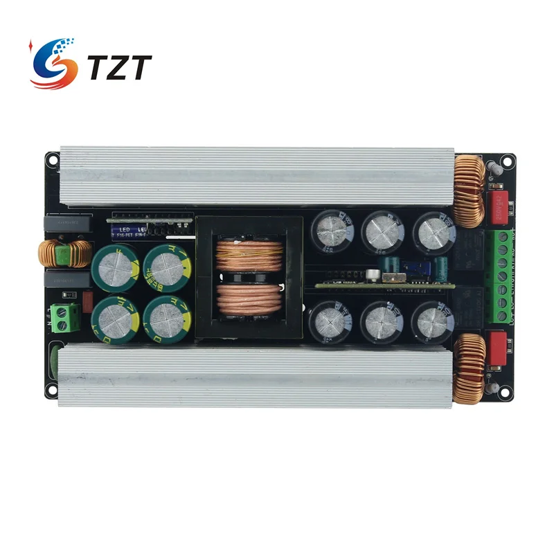 Amplificador de potencia digital estéreo TZT IRS2092S con fuente de alimentación conmutada LCC 600W * 2/700W * 2 se puede romper con protección de altavoces - imagen 2