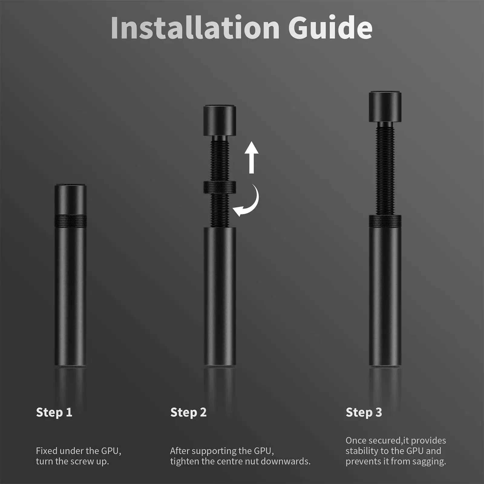 Soporte para tarjeta gráfica, soporte GPU Mini/Plus, tarjeta de vídeo Universal, soporte para tarjeta gráfica VGA, accesorios para funda de PC de escritorio - imagen 3