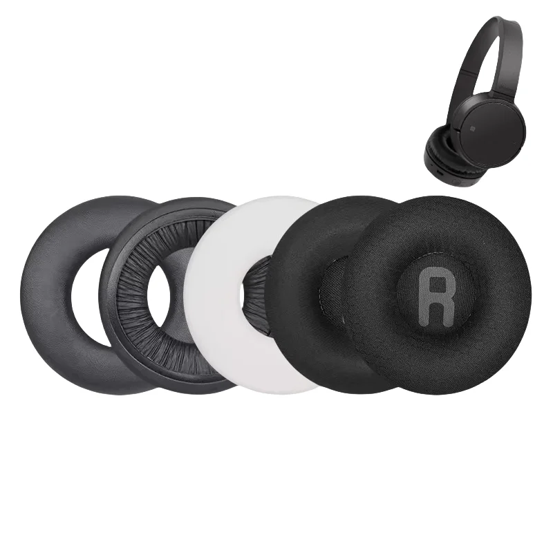 1 par de almohadillas de repuesto para Sony WH-CH510 CH500, fundas de almohadillas para auriculares inalámbricos Sony MDR-ZX110/MDR-ZX330 - imagen 2