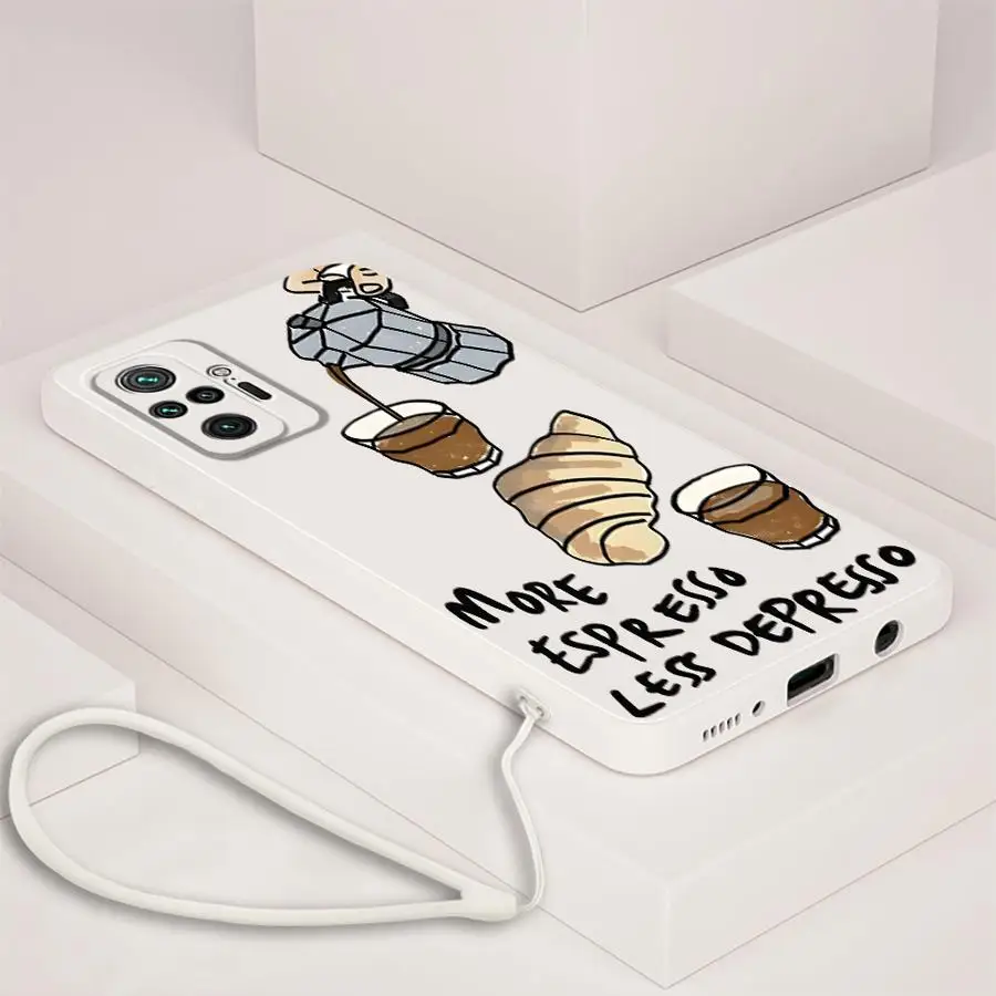 Funda de teléfono suave para Xiaomi Redmi Note 10Lite 10 11 Pro 11s 12s 13 12 ProPlus 10 14 Pro Plus gato de dibujos animados - imagen 2