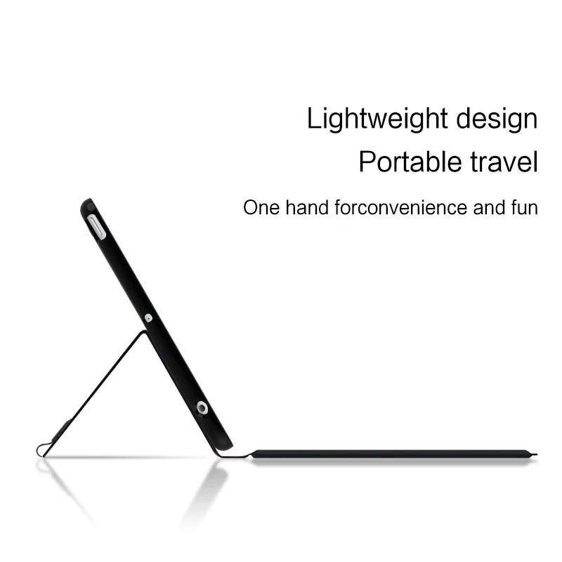 HUWEI Funda con teclado retroiluminado para iPad Mini 5 2019 Funda mini 5ta generación Mini 4 5 7,9 "A2133 A2124 Funda protectora de PU para tableta - imagen 3