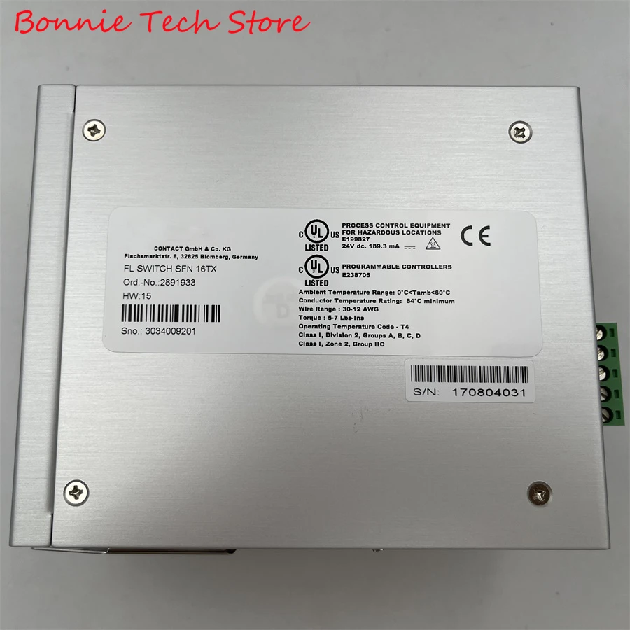 2891933 para conmutador Ethernet industrial Phoenix - FL SWITCH SFN 16TX - imagen 5