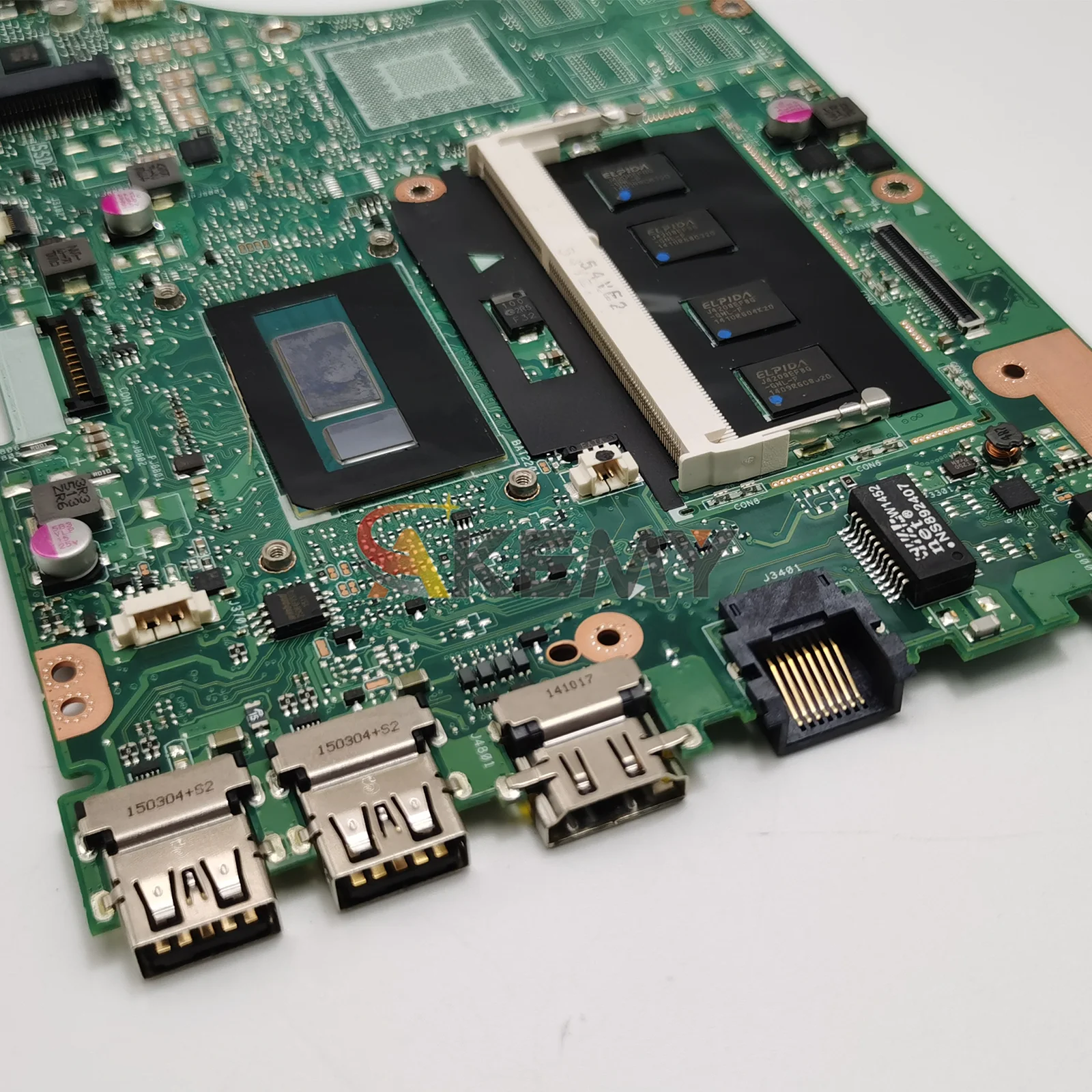 Placa base para ordenador portátil S551LA para ASUS VivoBook R553L S551LB S551L S551LA S551LN placa base para portátil con CPU I3 I5 I7 100% pruebas OK - imagen 4