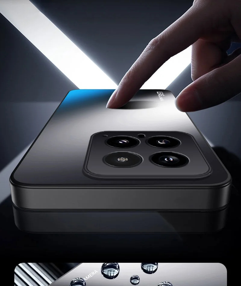 Para Xiaomi Mi 14T Pro funda dura mate con soporte de anillo funda protectora trasera magnética para Xiaomi Mi 13T 12T 14T Pro Shell - imagen 4