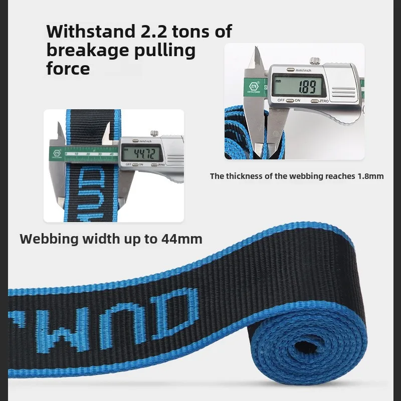 Cinturón de seguridad para el trabajo de cintura individual, arnés de gran altitud, entrenamiento de escalada en roca al aire libre, construcción de electricista, trajes con gancho de cuerda seguro - imagen 2