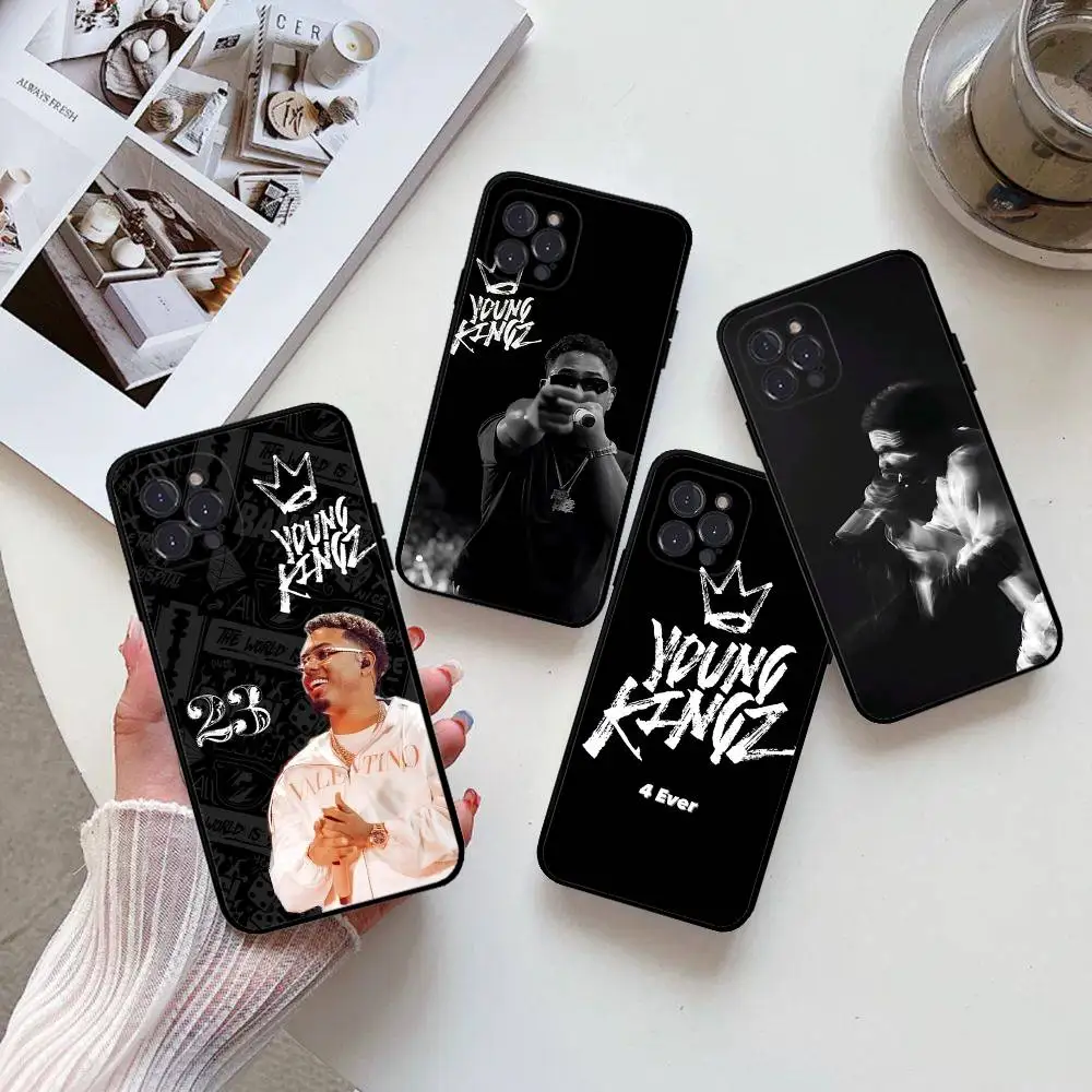 Myke Towers rapero funda de teléfono para iPhone 16 15 14 13 12 Mini 11 Pro XS Max X XR SE 6 7 8 Plus funda de silicona suave - imagen 2