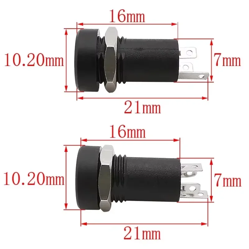 1/3/5 Uds 3,5 MM 4 pines conector de Audio estéreo 4 polos montaje en Panel de soldadura con conector de tuerca auriculares enchufe hembra PJ-392A PJ392A - imagen 2