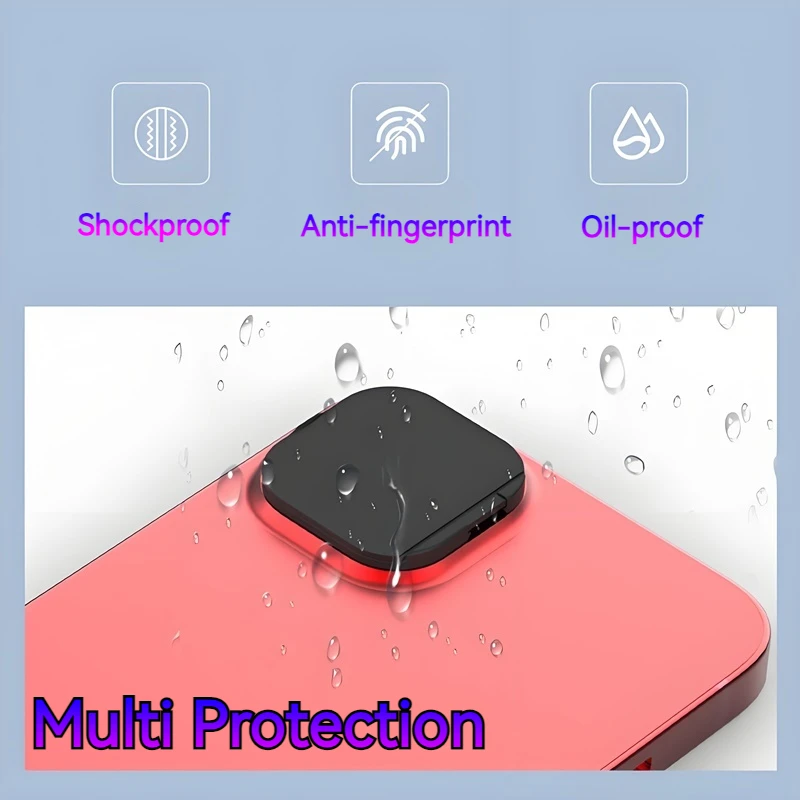 Cubierta trasera antiespionaje para lente, Protector de privacidad para cámara, diseño abierto y cerrado, fácil de usar, apto para iPhone 16 15 14 13 12 11 Pro Max Mini - imagen 4
