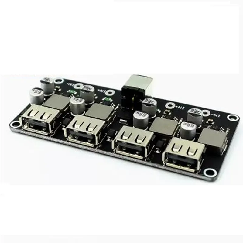 QC3.0 QC2.0 USB DC-DC convertidor reductor de carga módulo reductor 6-32V 9V 12V 24V a placa de circuito de cargador rápido 5V - imagen 5