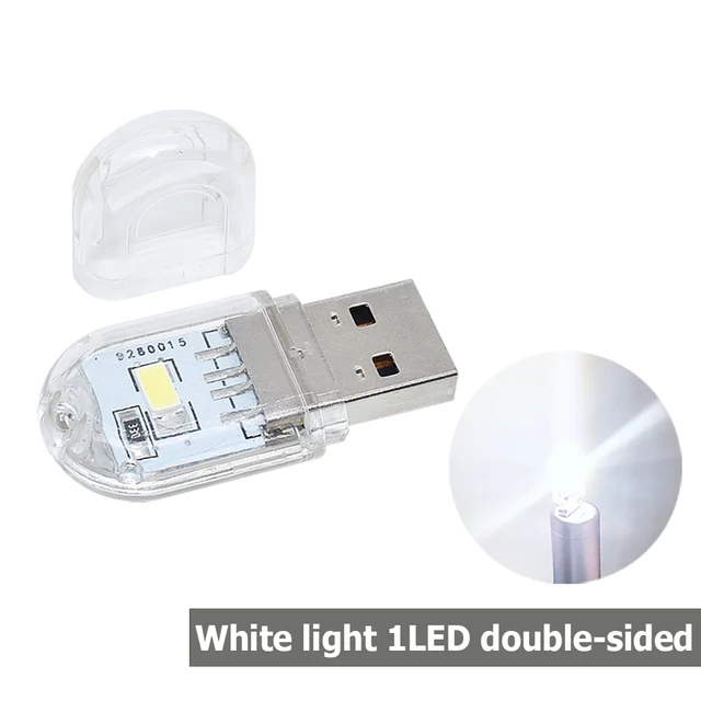 2 LEDS white
