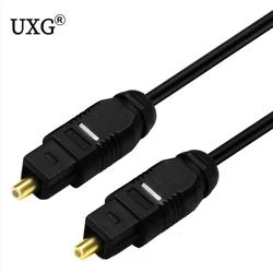 Cable de audio óptico Toslink SPDIF para barra de sonido y amplificador