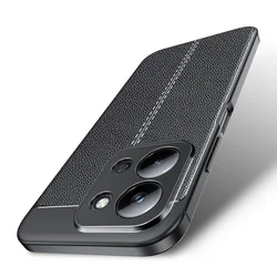 Funda Xiaomi Redmi 15C Antigolpes de TPU con Efecto Cuero