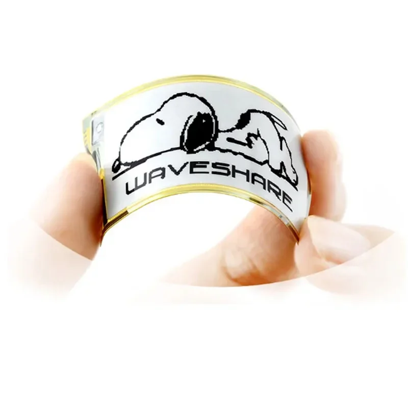 Waveshare-Papel electrónico Flexible, sombrero con pantalla de tinta electrónica de 2,13 pulgadas para Raspberry Pi Zero/Zero W/Zero WH/2B/3B/3B + interfaz SPI negra/blanca - imagen 3