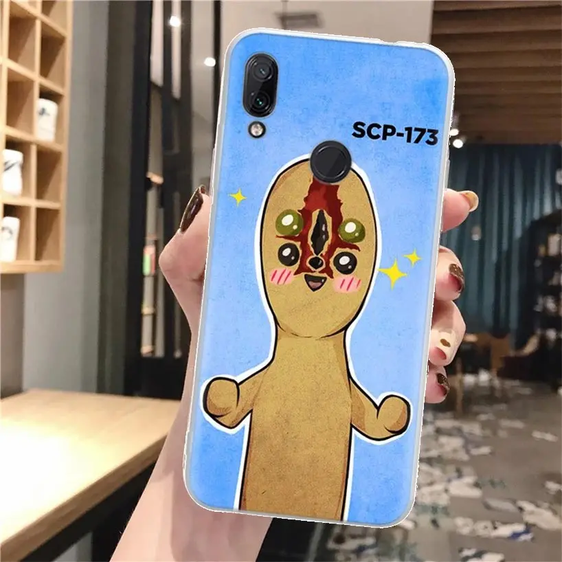 SCP Special Containment 173 funda de teléfono de silicona para Xiaomi Redmi Note 10 9S 9 8T 8 Pro 7 5 9T Mi 12T 11T 10T 12 11 Lite 11i A3 Co - imagen 4