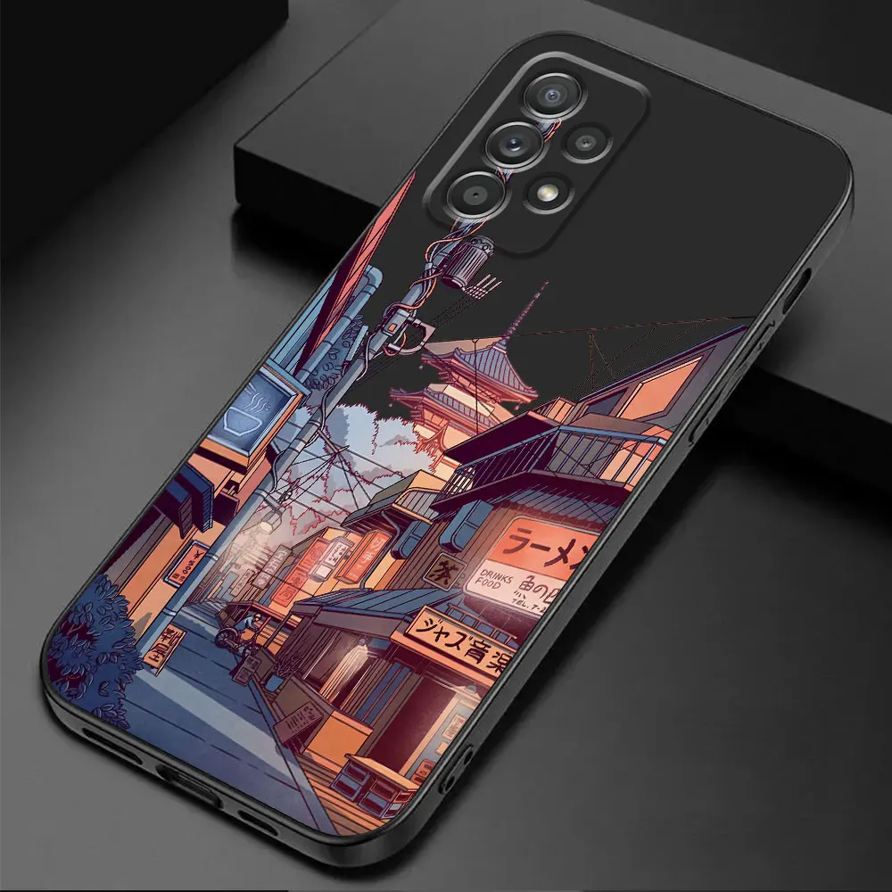 Funda trasera de TPU suave para Samsung Galaxy, A11, A21s, A24, A22, A54, A52, A53, A23, A33, A72, A42, A32, A12, A14, A34, A13, A73, 5G, cielo de verano - imagen 2