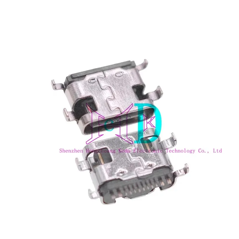 Conector USB tipo C de 16 pines, puerto de carga hembra, conector PCB SMD SMT, enchufe de USB-C DIY, adaptador de reparación DIY, 10 Uds. - imagen 5