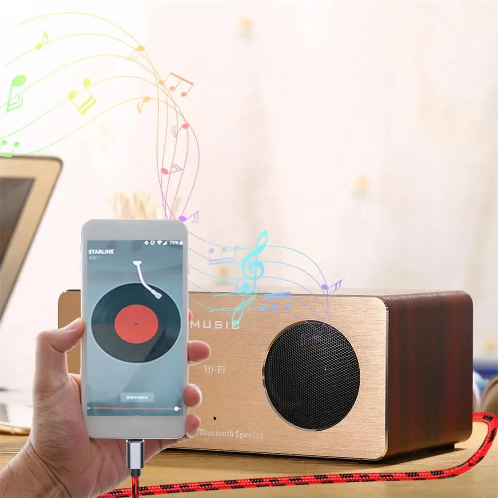 Nku-Cable de Audio USB tipo C macho a conector R/L 2RCA, Chip DAC integrado para USB-C, teléfono inteligente, tableta, amplificador de cine en casa, altavoz de TV - imagen 3