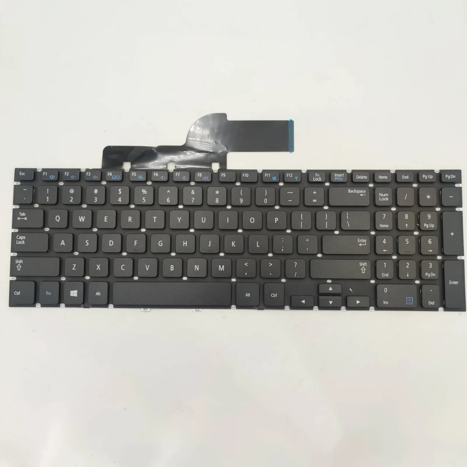 Teclado de ordenador portátil con diseño estadounidense para Samsung 355E5C NP355E5C 350V5C NP350V5C 355V5C NP355V5C - imagen 2