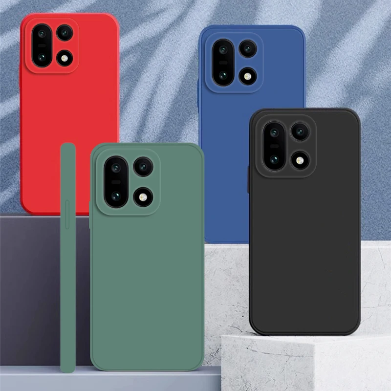 Para Oneplus 15 Funda Oneplus 15 Funda de silicona líquida suave Protector de parachoques duradero Fundas protectoras traseras para teléfono para Oneplus 15 Funda