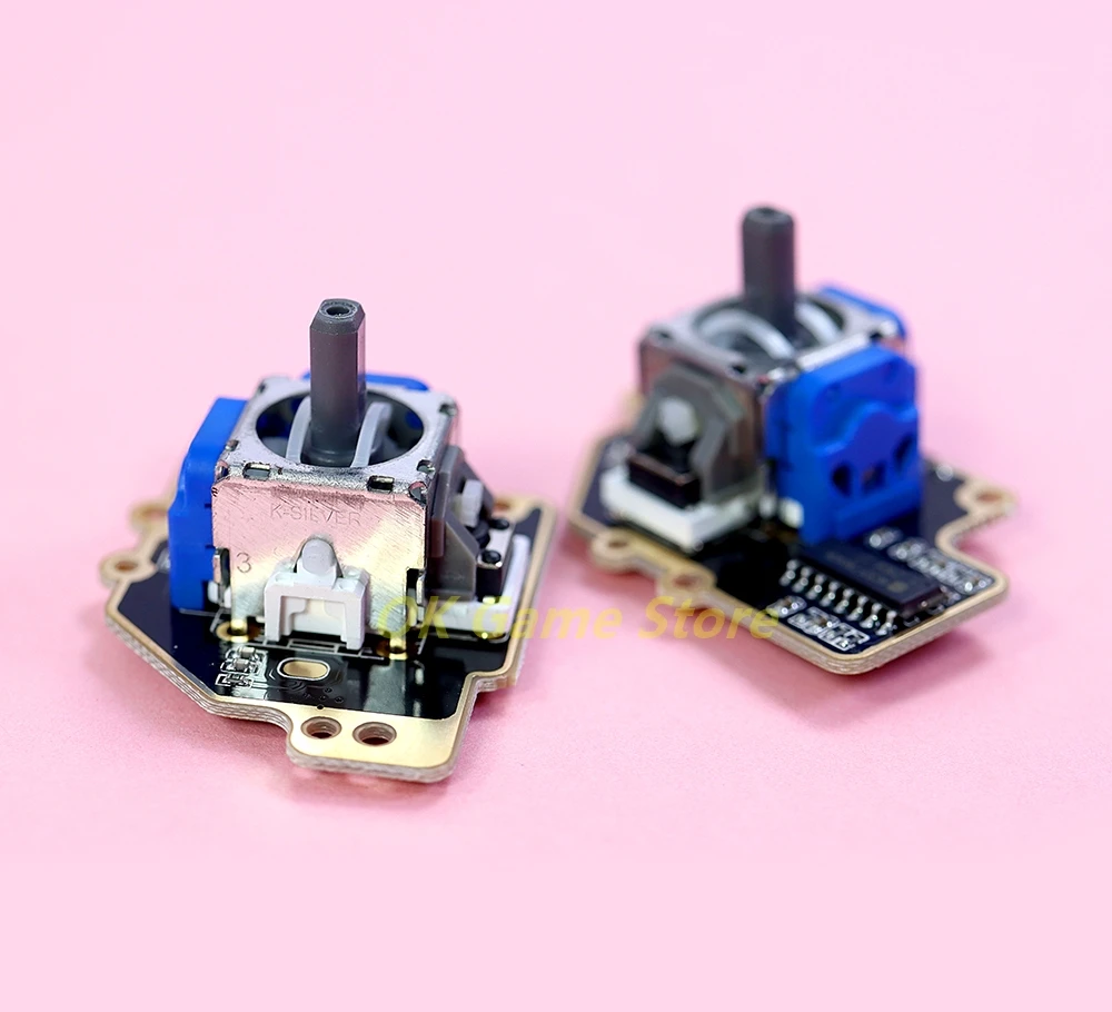 6 juegos para Steam Deck izquierda y derecha Joystick analógico 3D Thumb Stick balancín de repuesto electromagnético - imagen 3