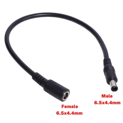 Cable Extensión DC 6,5x4,4mm para Portátil – 30cm 18AWG