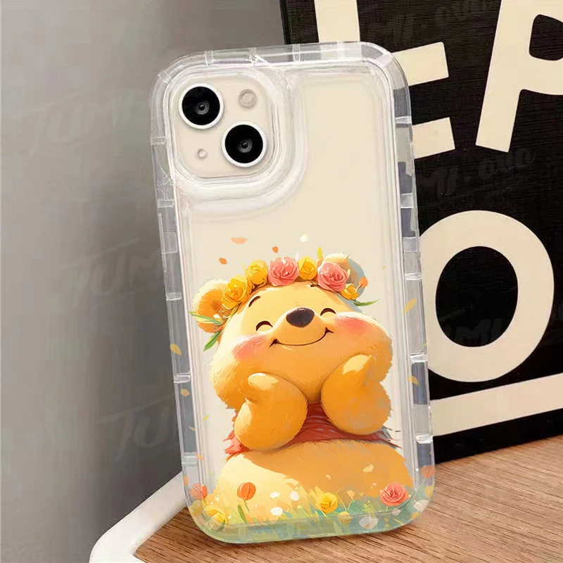 Funda trasera de Disney Winnie The Pooh Lotso para Samsung Galaxy S24 Ultra S23 S22 S21 FE S20 Plus Note 20 10 Pro A34 A54 A33 A53 - imagen 4