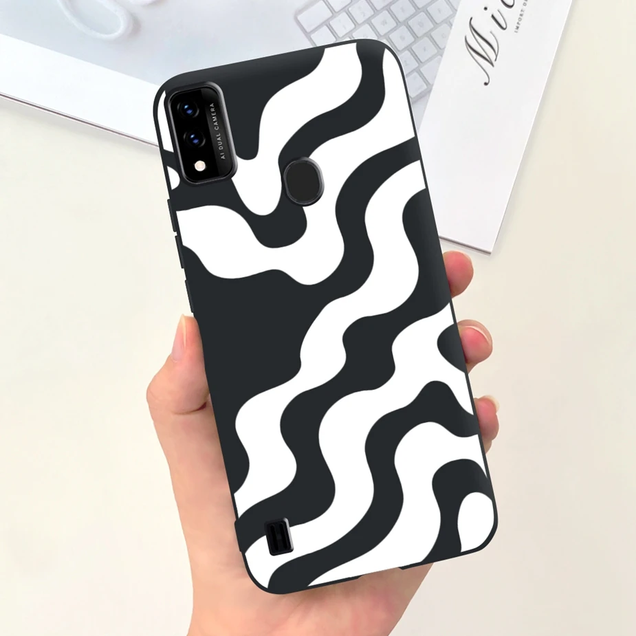 Para ZTE Blade A51 funda BladeA71 lindo astronautas cubierta de dibujos animados suave TPU funda de teléfono para ZTE Blade A71 A7030 BladeA51 Fundas parachoques - imagen 5