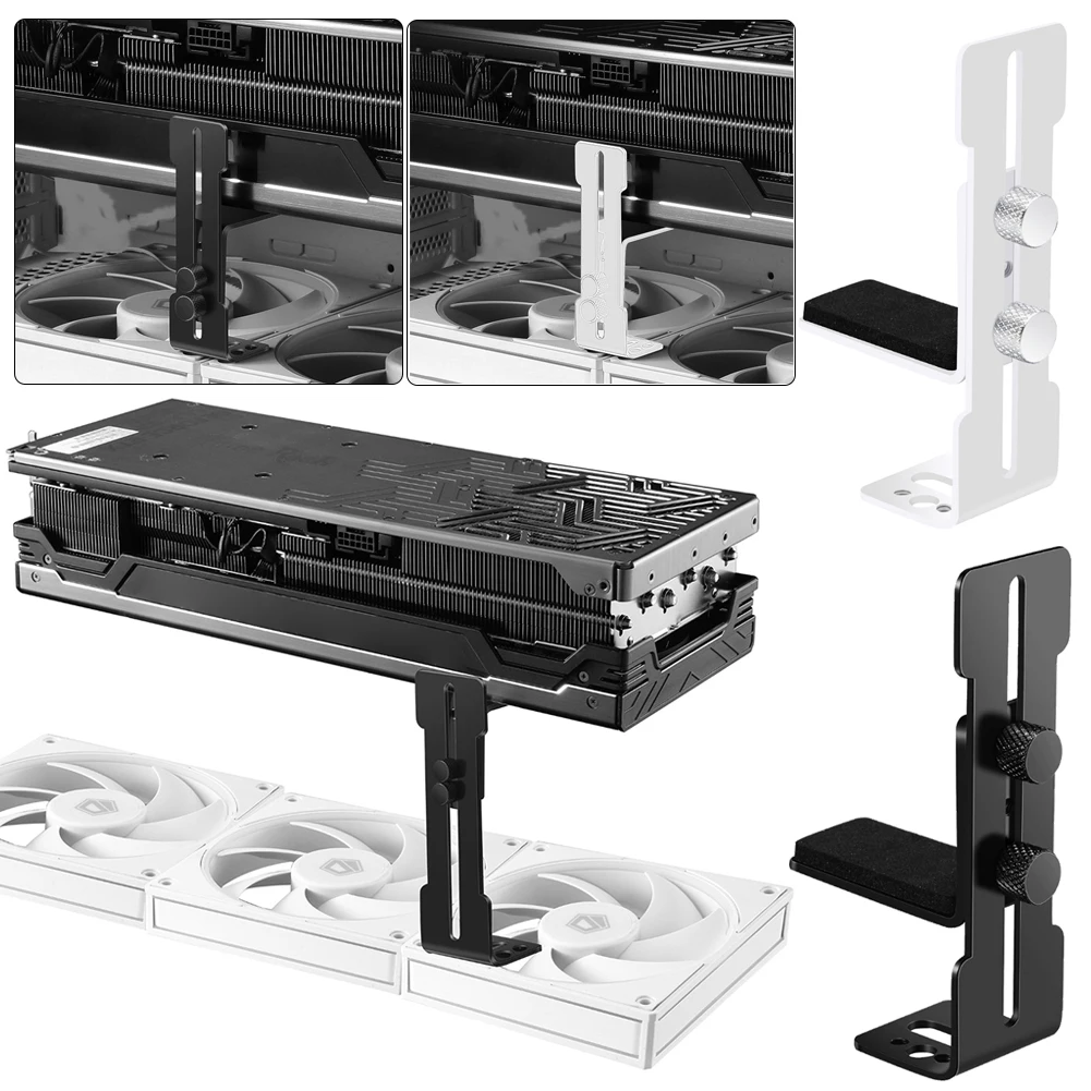 Soporte de tarjeta gráfica para ordenador, accesorio deslizante ajustable de 12cm para tarjeta de vídeo RTX 4090, 4080, 4070 - imagen 2