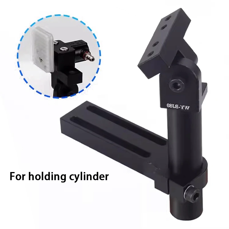 Soporte de fijación de abrazadera para brazo mecánico, ventosa, cilindro de sujeción, biela ajustable y accesorios de Base - imagen 4
