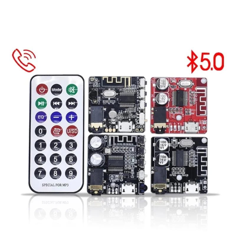 Placa receptora de Audio por Bluetooth 5,0, placa decodificadora mp3 sin pérdidas, módulo de música estéreo inalámbrico