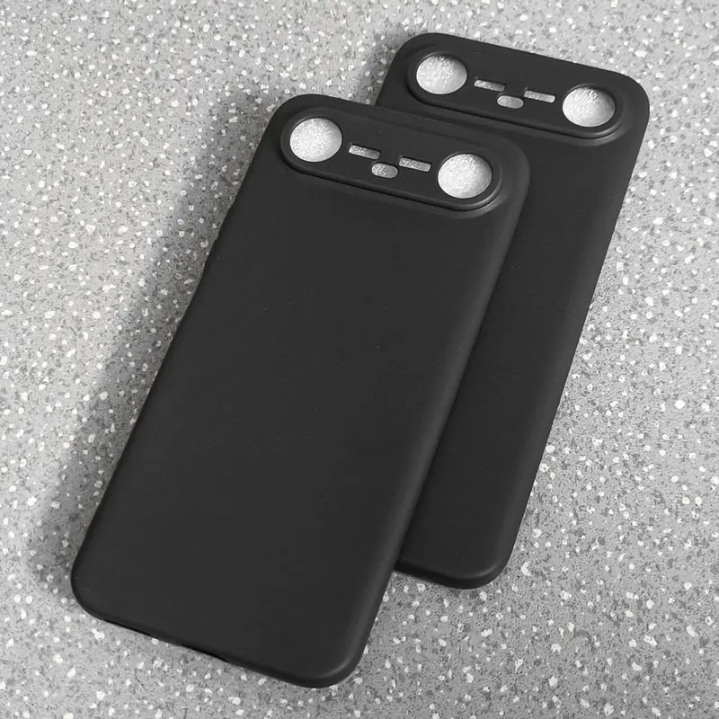 Funda de teléfono mate a prueba de golpes para Tecno Pova, funda delgada de TPU suave, fundas negras para Tecno Spark Slim tecon Pova Slim - imagen 3