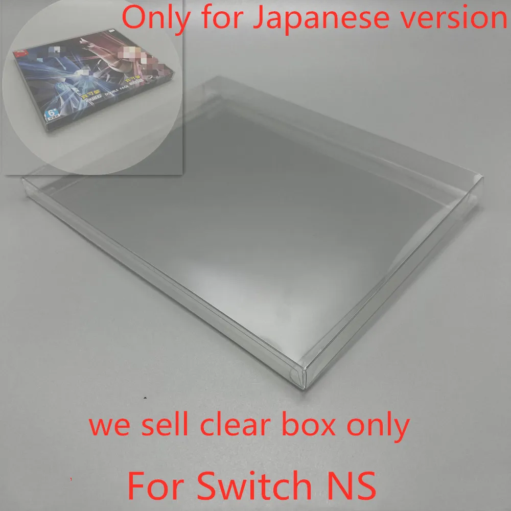 Protector de caja de PET para Pokémon, estuche transparente de exposición para JPN, Diamante brillante, perla brillante, 5 unidades - imagen 2