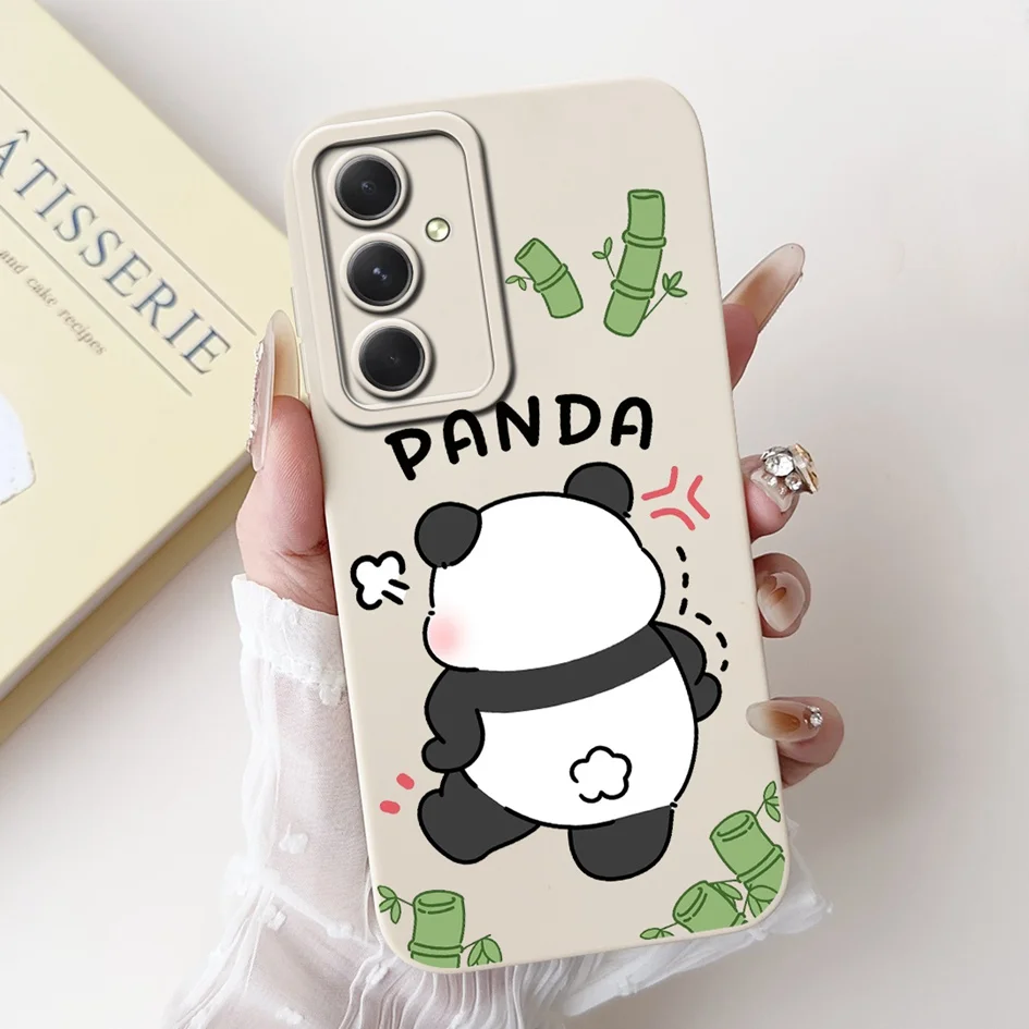 Funda de silicona suave para Samsung A35 A55, cubierta trasera mate para Samsung A25, A15, A 55 - imagen 2