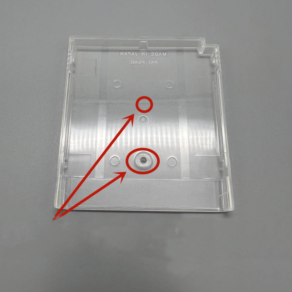 Carcasa de tarjeta de juego de alta calidad para GAMEBOY GB DMG, tarjeta de juego para GBC, reemplazo de reparación de tarjetas de juego de uso común - imagen 3